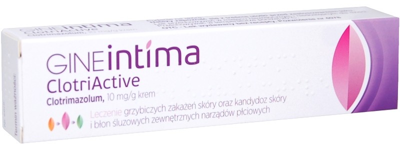 GINEINTIMA ClotriActive Krem 20g INFEKCJE INTYMNE