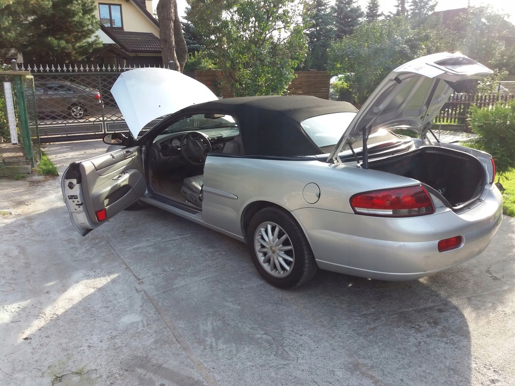 Chrysler Sebring 2.7 V6 205 koni Cabrio Kabriolet