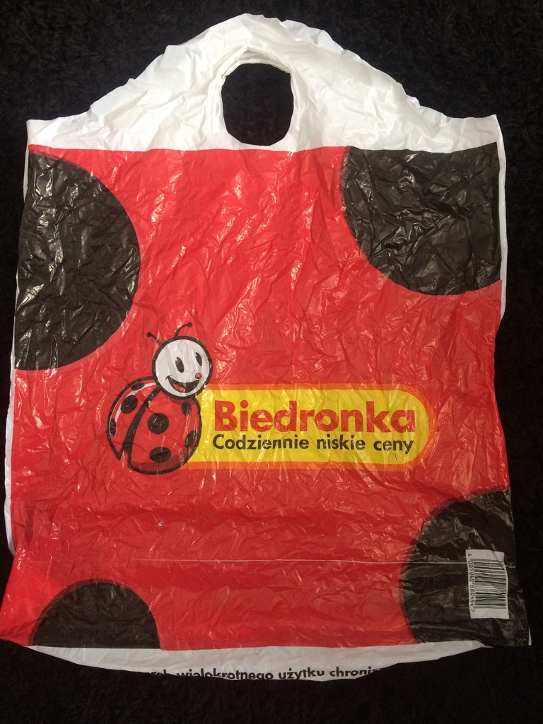 Reklamówka z biedronki