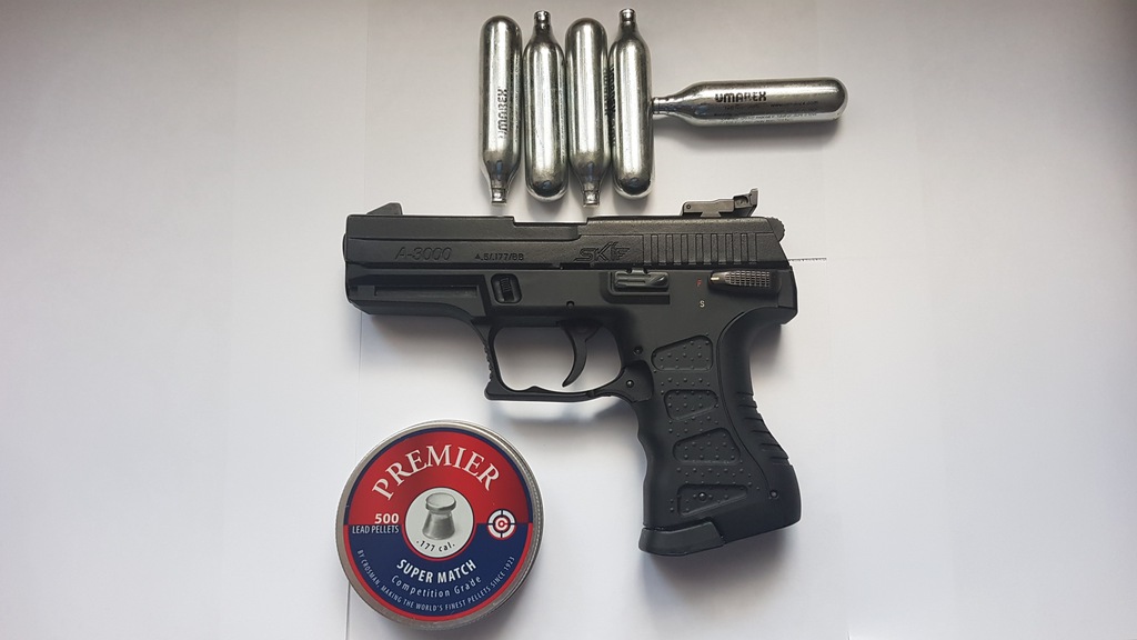 Pistolet Wiatrówka SKIF A-3000 co2