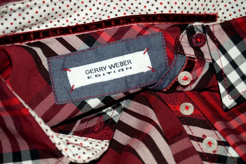 GERRY WEBER piękna koszula w kratę J.NOWA 46
