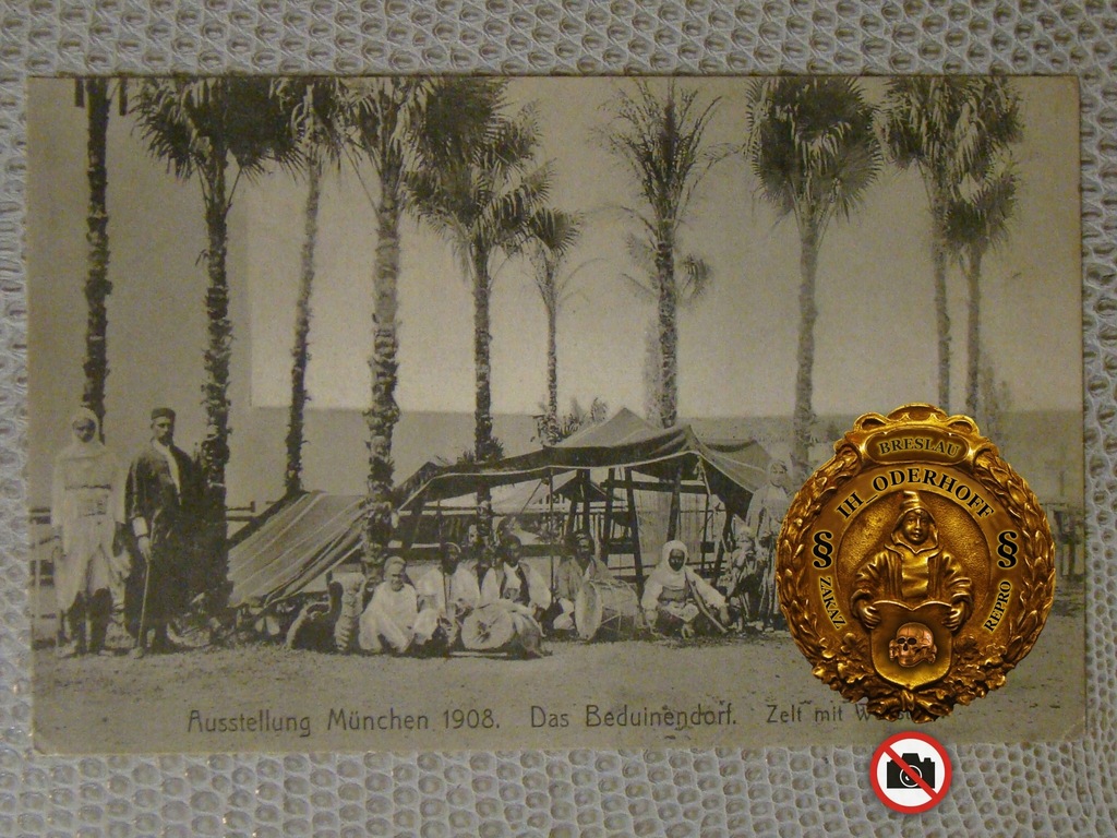 Arabe/Munchen 1908.r.Ausstellung,Lux,B6724