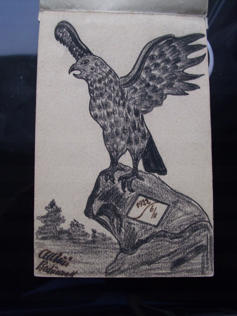ORZEŁ-RYSUNEK Z 1922 R. SYG.