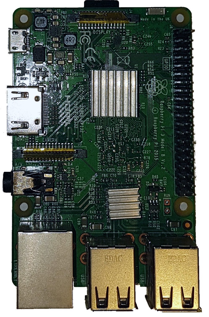 RaspberryPi 3B 1.2 WiFi-microSD 16GB-mikrokomputer