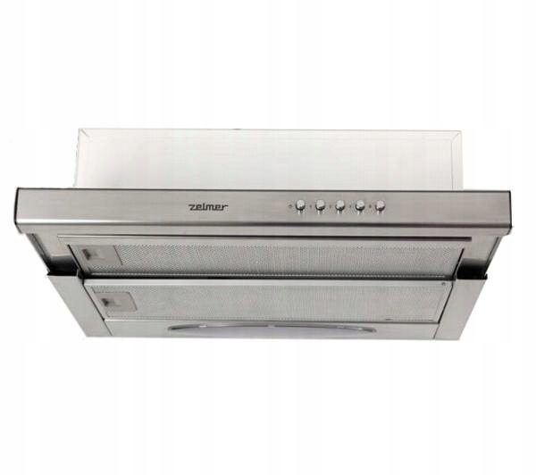 Okap teleskopowy Zelmer ZWT6024AB 220m3/h 48dB 25W