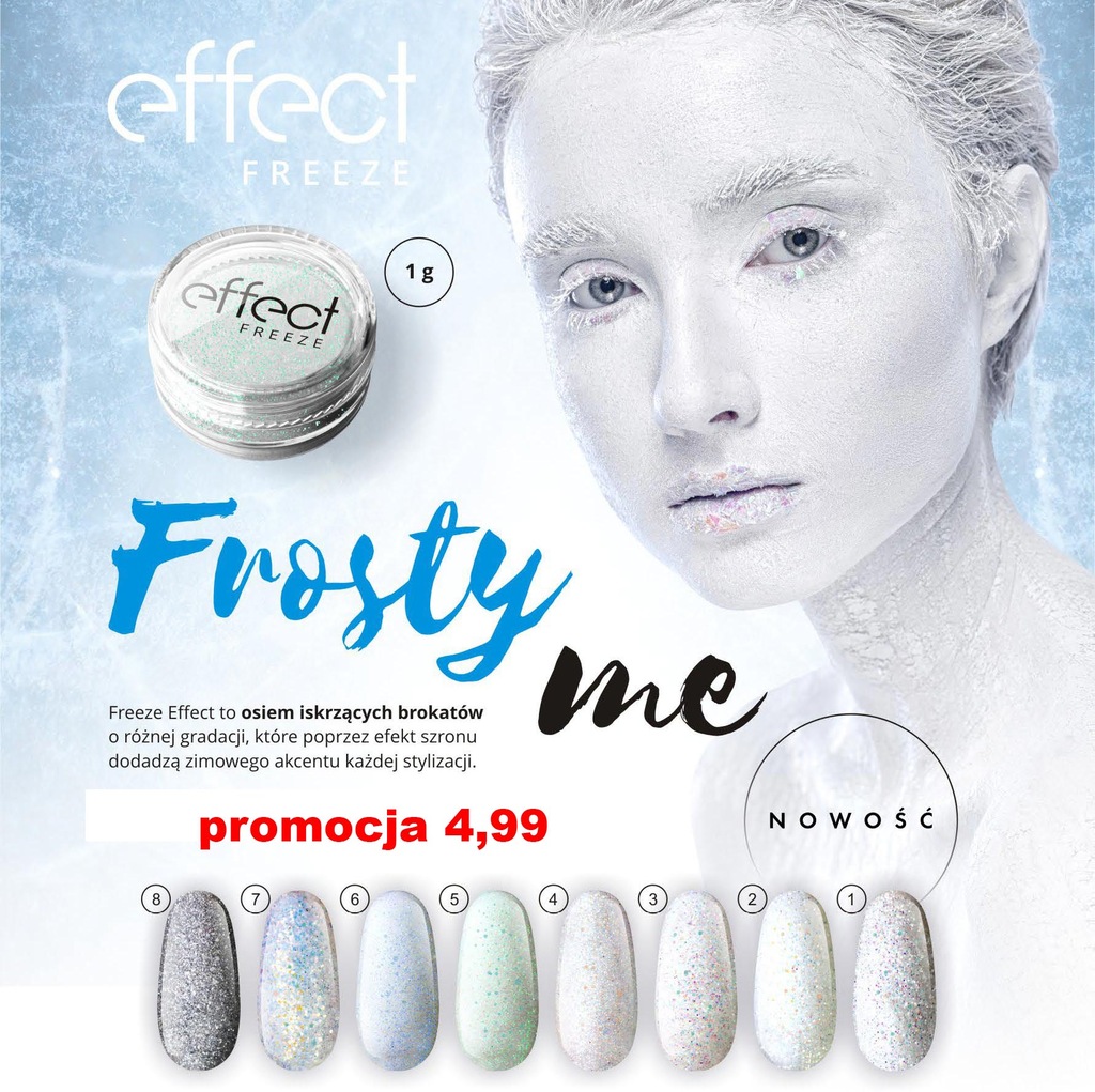 Silcare Effect Freeze - pyłek efekt szronu 1G