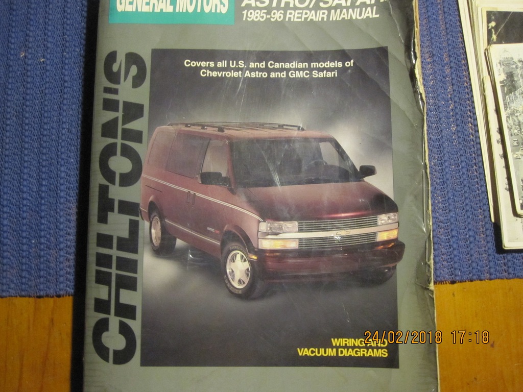 Książka napraw Chevrolet Astro