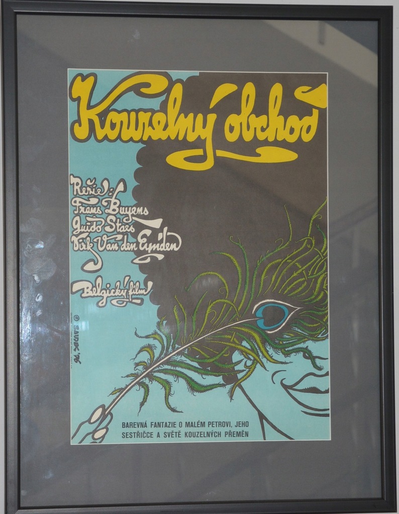 Plakat. Kaja Saudek - Kouzelny Obchod