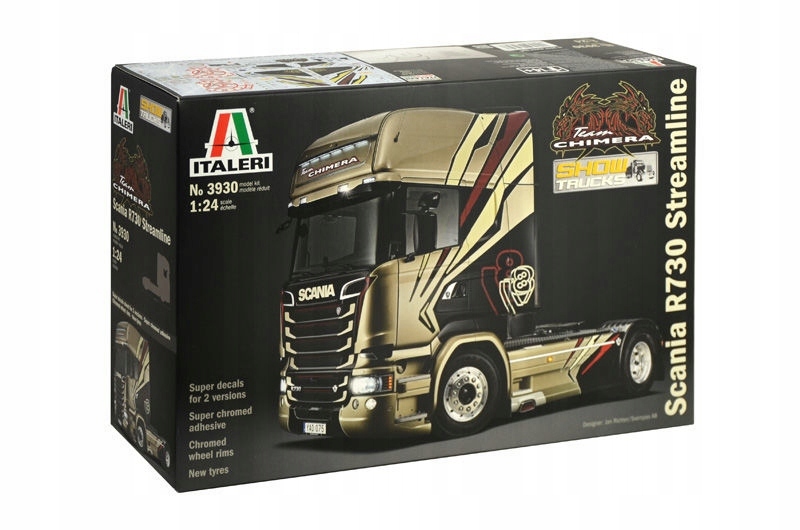 Italeri 3930 Scania R730 Streamline CHIMERA 1:24