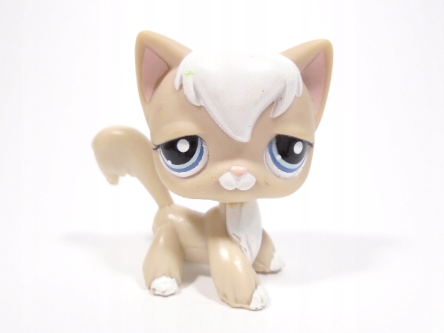 LITTLEST PET SHOP LPS KOT KOTEK ANGORA UNIKAT 1047