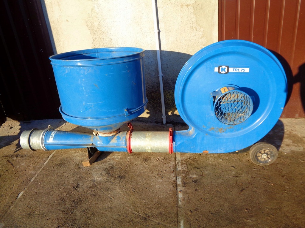 DMUCHAWA DO ZBOŻA 10 rur, 2 kolana 5,5 kW