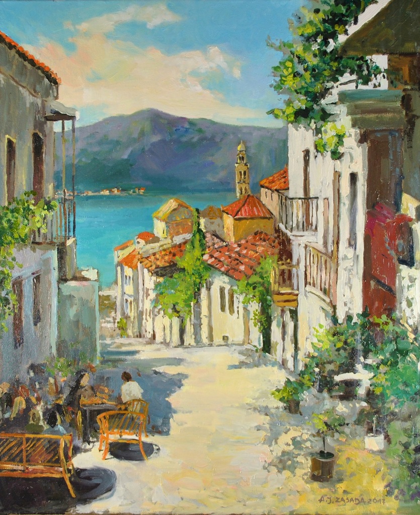 Galeria Euro-Artis Obraz Olejny A.Zasada Chorwacja