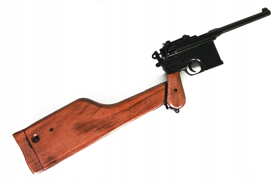 Pistolet Mauser C96 z kolbą 1:1 Replika DENIX