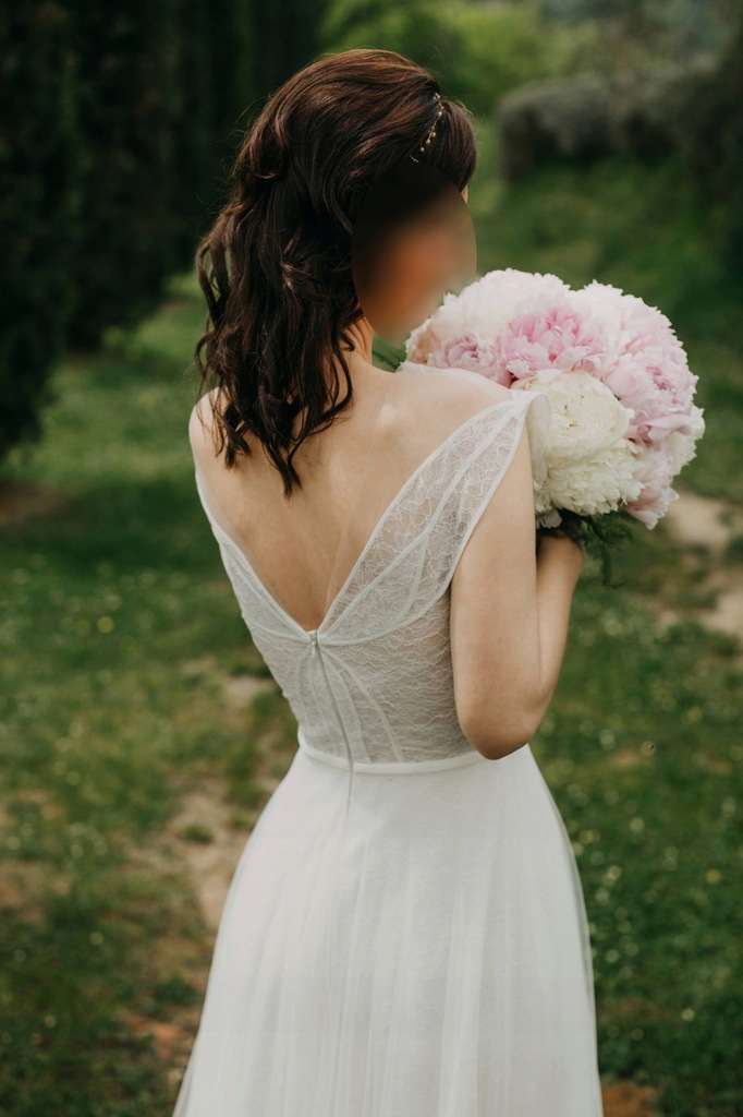 Suknia Ślubna Anna Kara model ZOE roz 34/36 7487269592