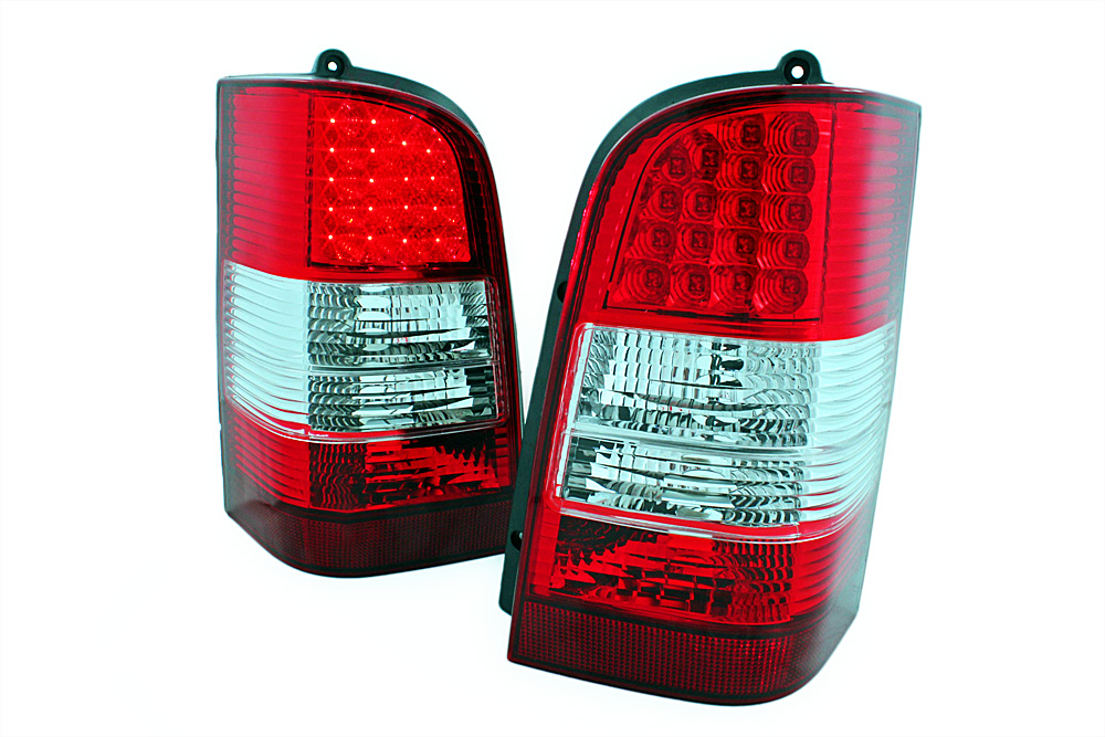 Lampy tył MERCEDES VITO W638 RED WHITE LED diodowe
