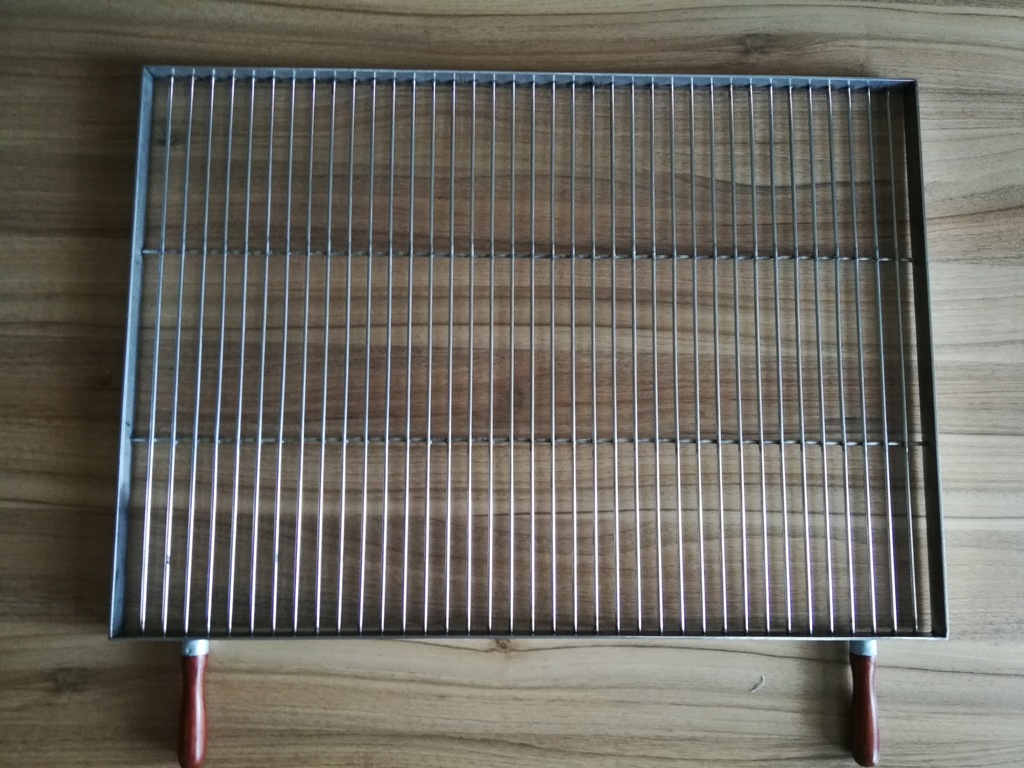 Ruszt inox nierdzewny 75x55cm, grill murowany