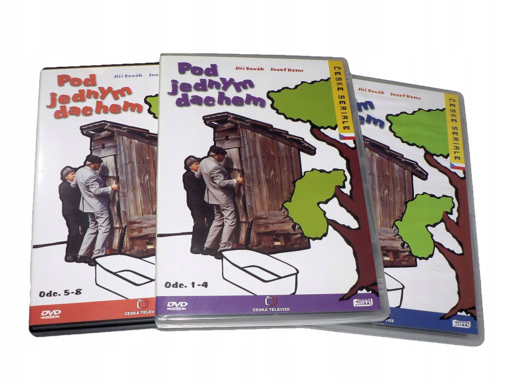 3xDVD - POD JEDNYM DACHEM(1999) - Odc 1-11 nowa