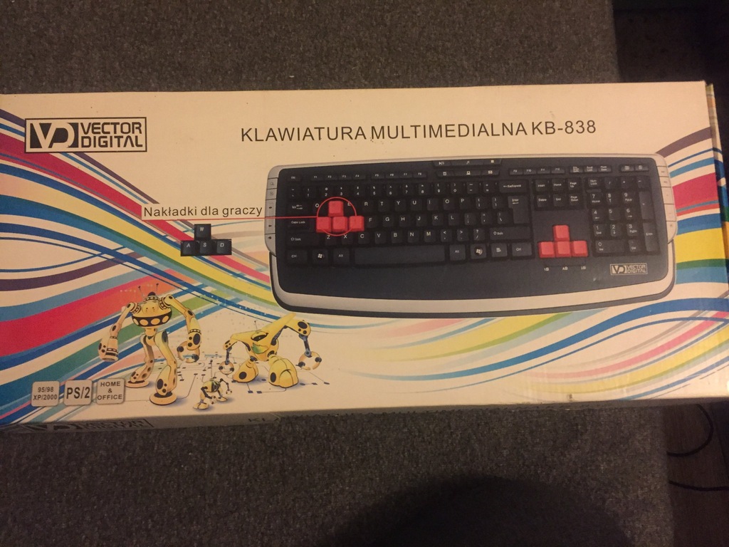 Klawiatura Multimedialna VECTOR DIGITAL KB-838