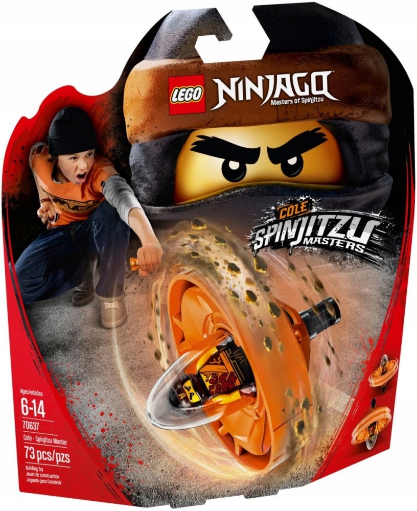 Lego Ninjago Cole - mistrz Spinjitzu