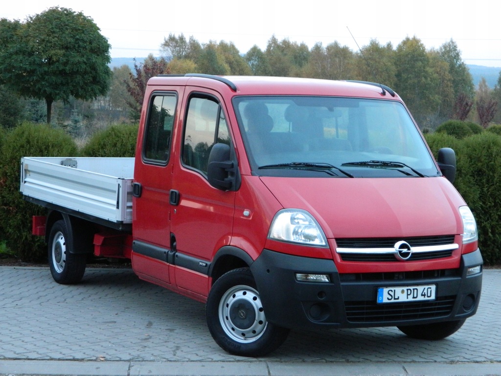 OPEL MOVANO DOKA DUBEL KABINA MASTER MAX ROZSTAW