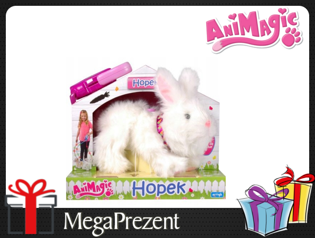 AniMagic KRÓLIK HOPEK NA ŚWIECĄCEJ SMYCZY