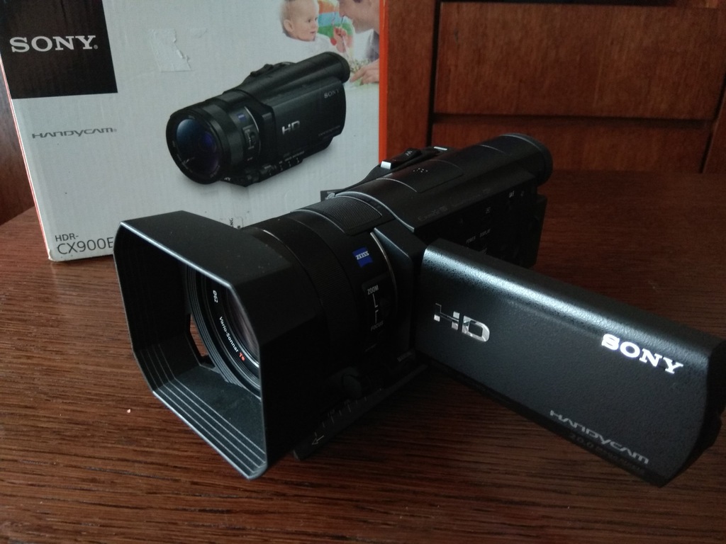 Sony CX900E profesjonalna kamera 50 mb/s filtry sz