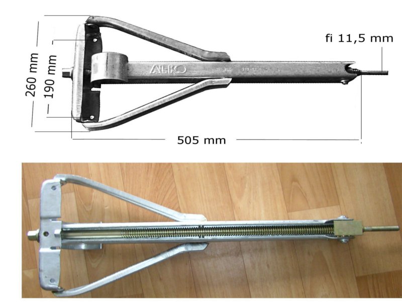 Podpora Noga Przyczepa Kemping Alko Kg Al Ko