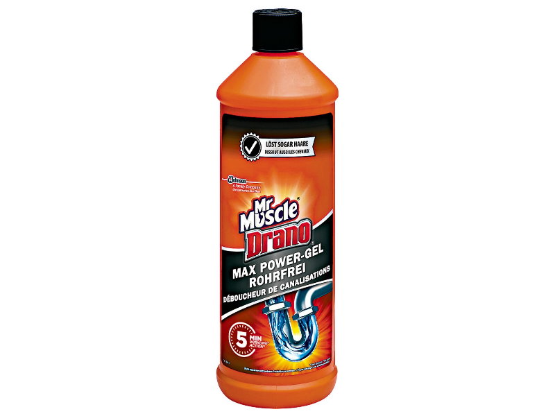 MR MUSCLE DRANO ŻEL DO UDRAŻNIANIA RUR 1L NIEMIEC