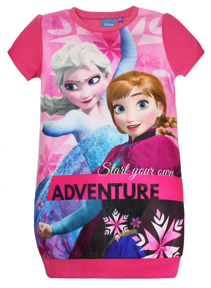 KRAINA LODU FROZEN TUNIKA SUKIENKA DISNEY ELSA 110