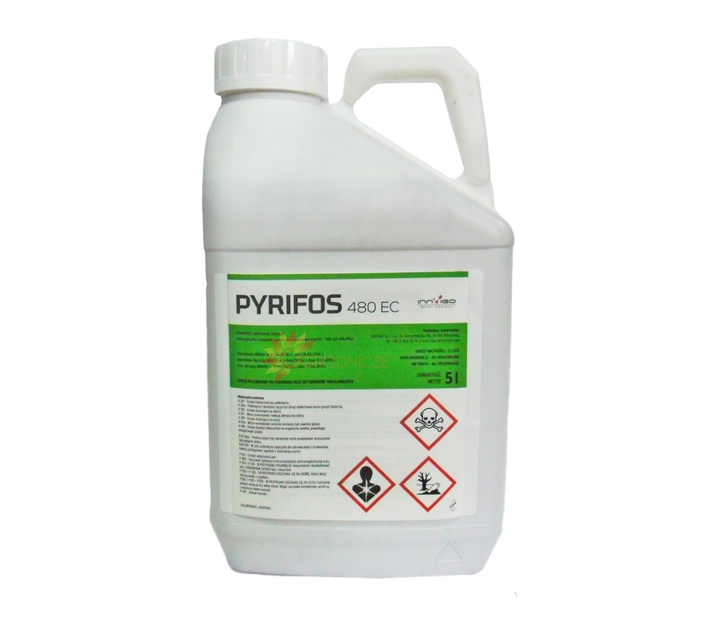 PYRIFOS 5L owadobójczy SŁODYSZEK PĘDRAKI Rzepaku