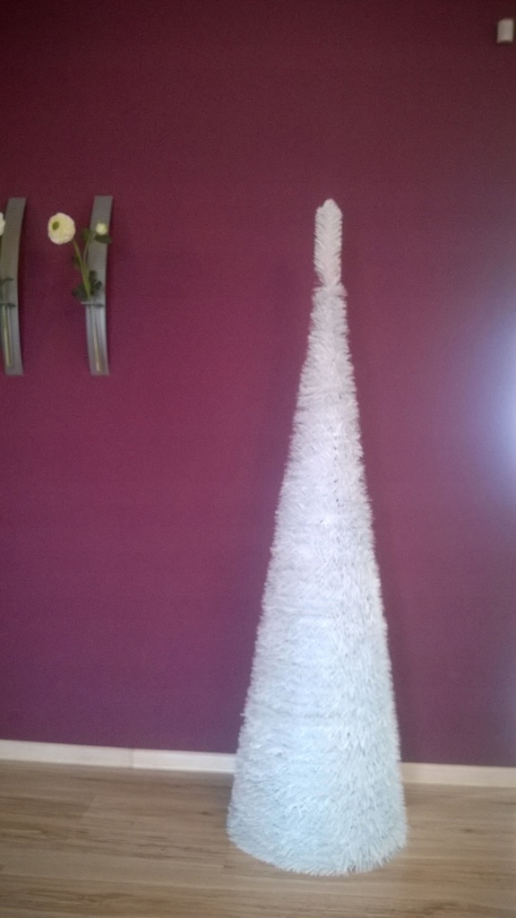 Stożek 120 cm choinka sztuczna. Producent Radom