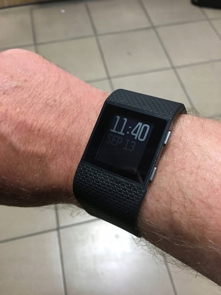 FITBIT SURGE zegarek z GPS bieganie multisport