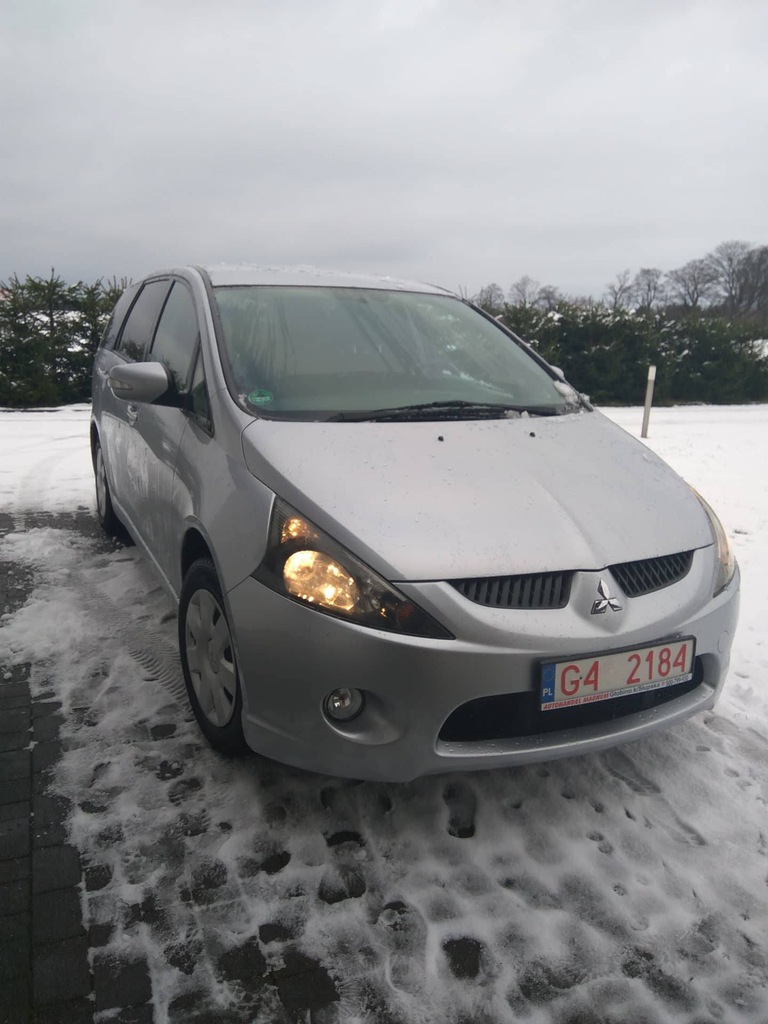 Mitsubishi Grandis 6-cio osobowy Książka serwisowa