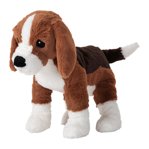 IKEA __ GOSIG VALP __ Pluszak pies BEAGLE 35cm