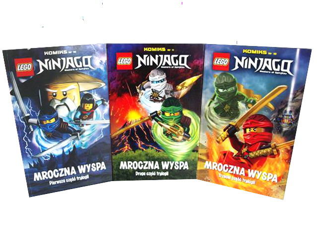 Lego Ninjago : MROCZNA WYSPA: CAŁA TRYLOGIA!   D-X