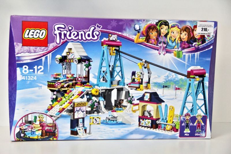 LEGO 41324 WYCIĄG NARCIARSKI W ZIMOWYM KURORCIE