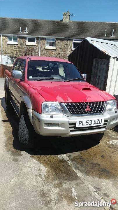 Mitsubishi L200 2.5d 2004r anglik z V5c