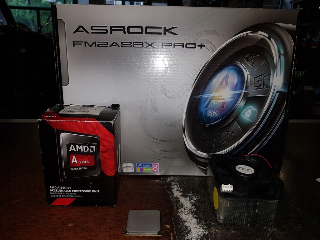 Procesor AMD A10 7850k + płyta Asrock FM2A88X PRO+