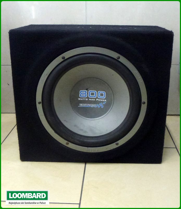 SUBWOOFER MAGNAT BS 300 800W + BLAUPUNKT GTA 400