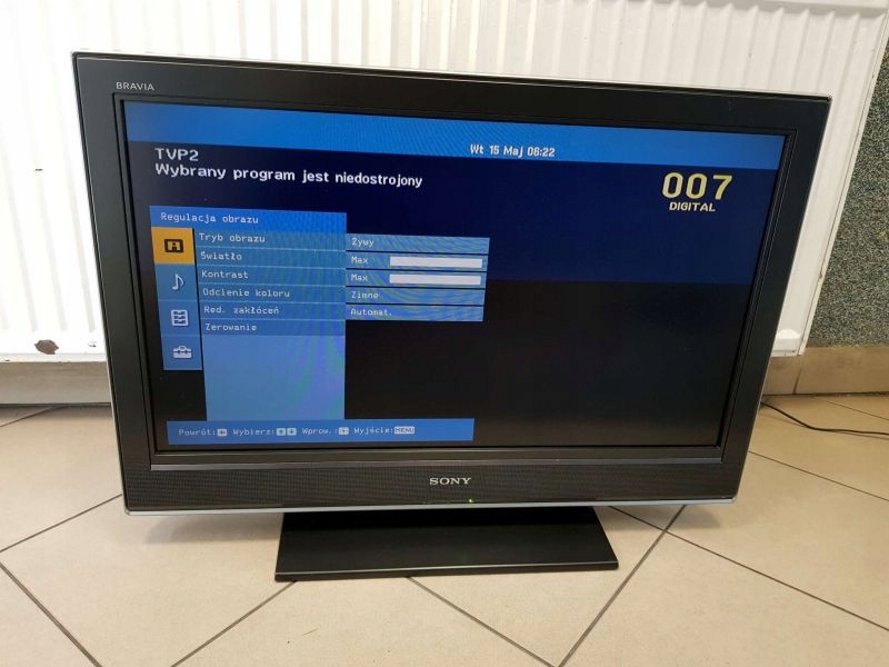 TELEWIZOR SONY BRAVIA KDL-32D2600 Z PILOTEM - 7740162745