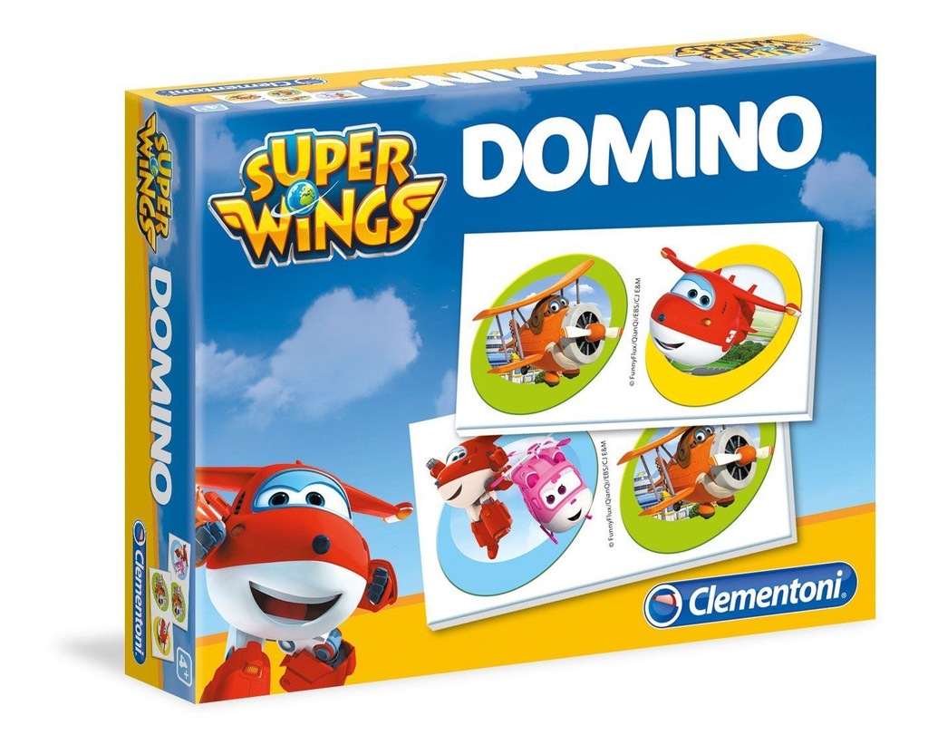 Super Wings Gra dla dzieci z bajki Domino
