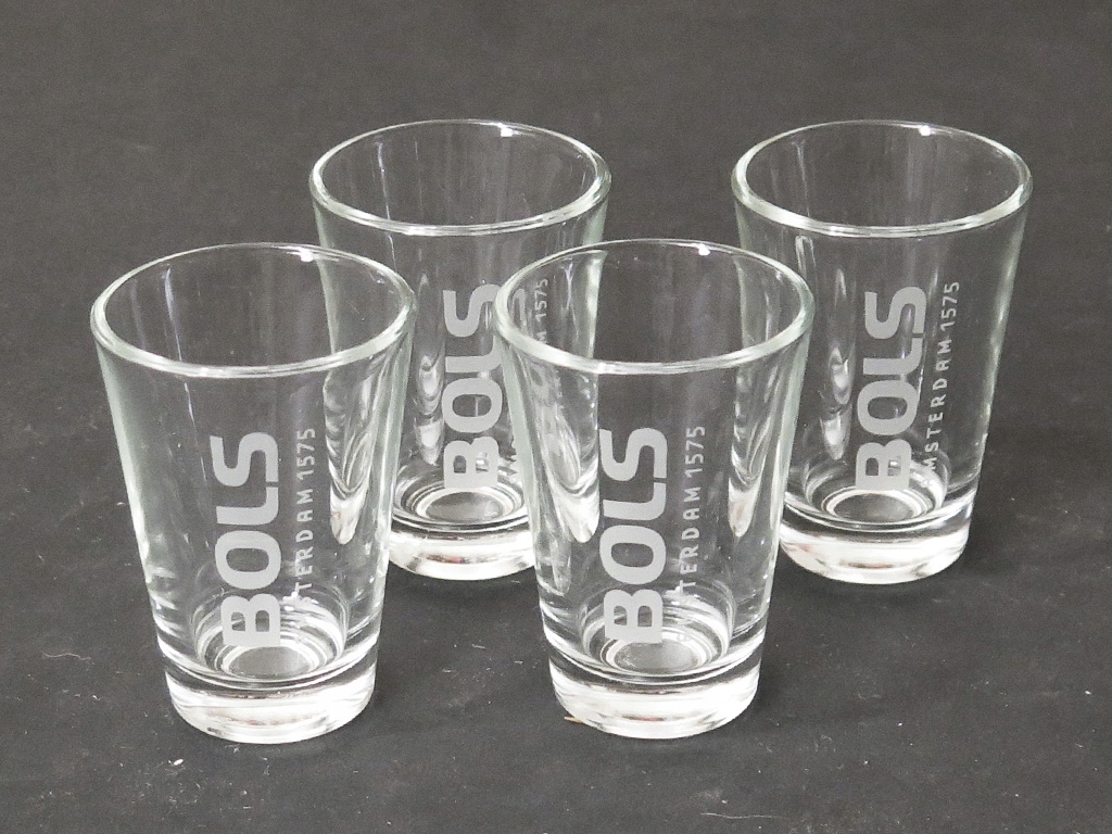 kieliszki do wodki, BOLS, 50 ml, 4 szt.