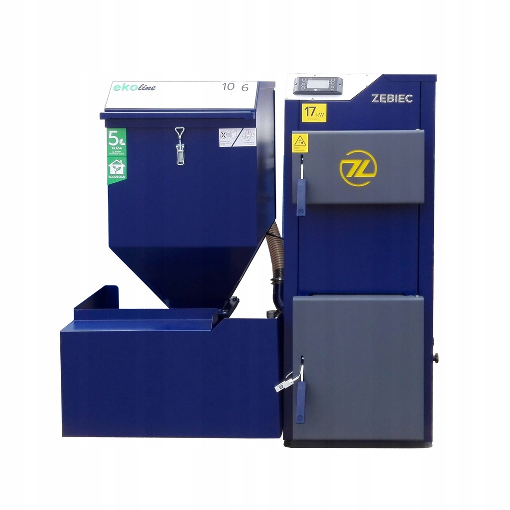 ZĘBIEC TOPAZ 17 kW EKOGROSZEK 5 KLASA ECODESIGN
