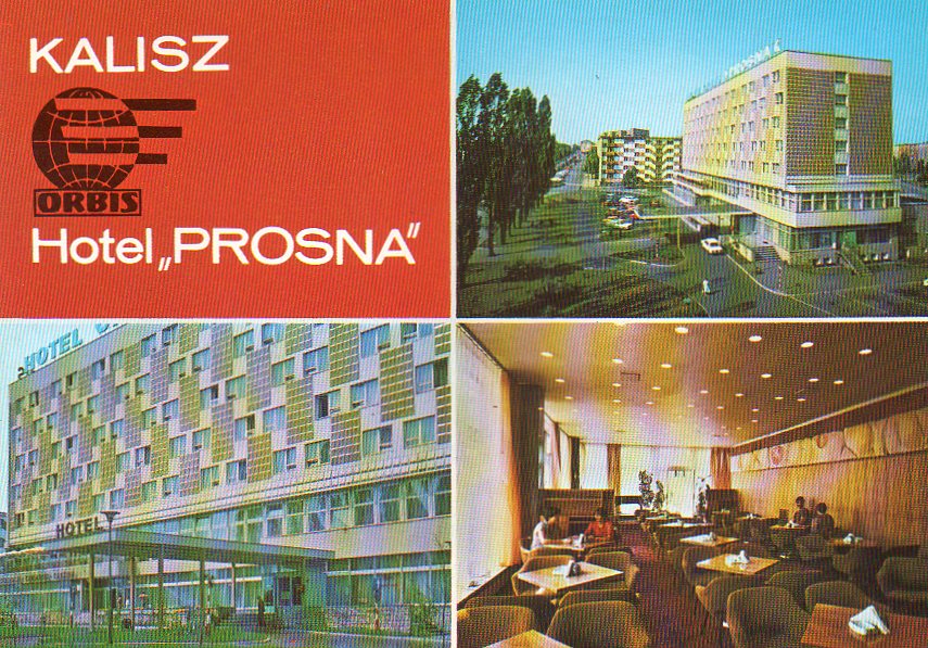 Kalisz Hotel Prosna   Pocztówka