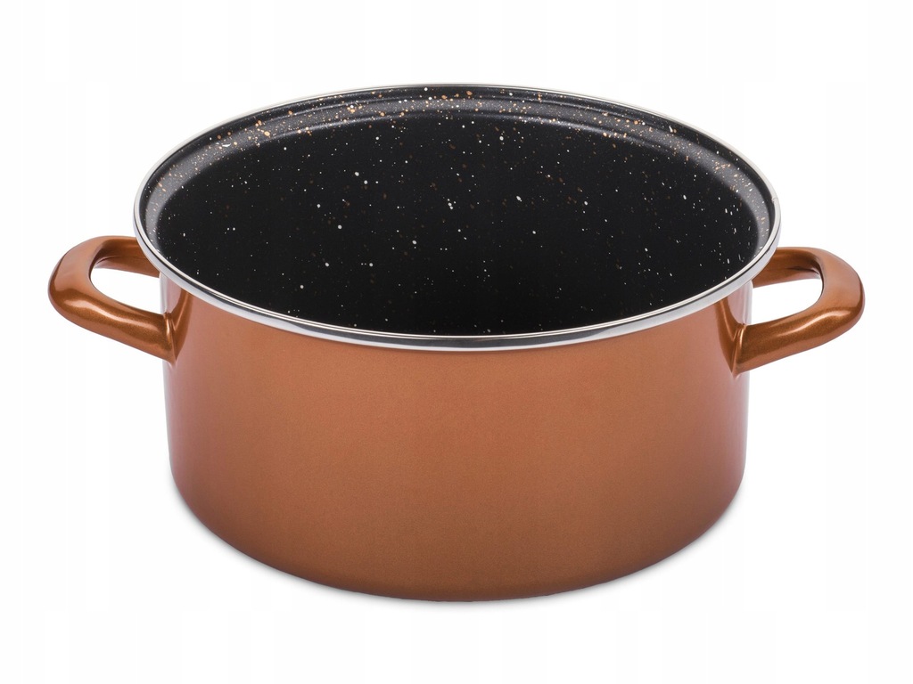 Garnek Delimano Stone Legend Copperlux śr24cm