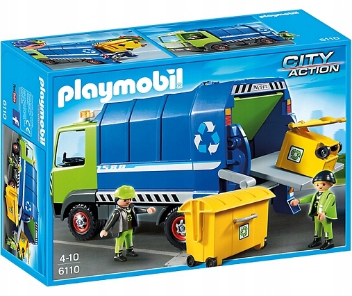 PLAYMOBIL 6110 Nowa śmieciarka do r sklep WARSZAWA