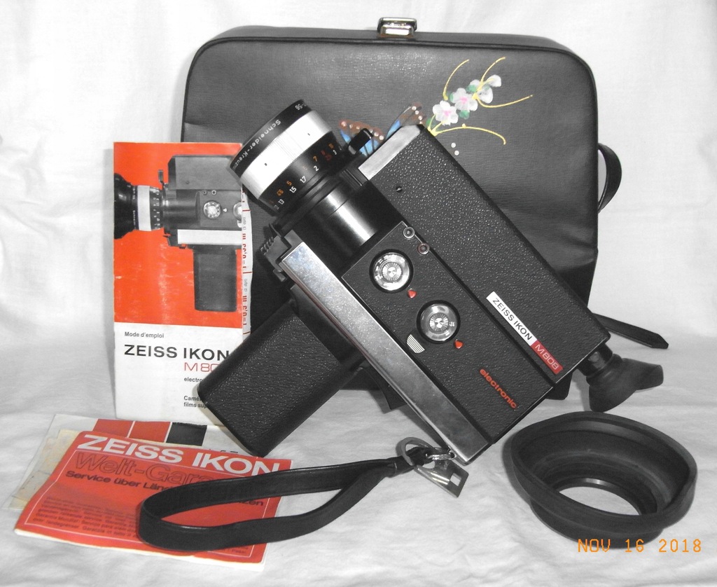 Kamera Zaiss Ikon M808 electronic Voigtlander S 8