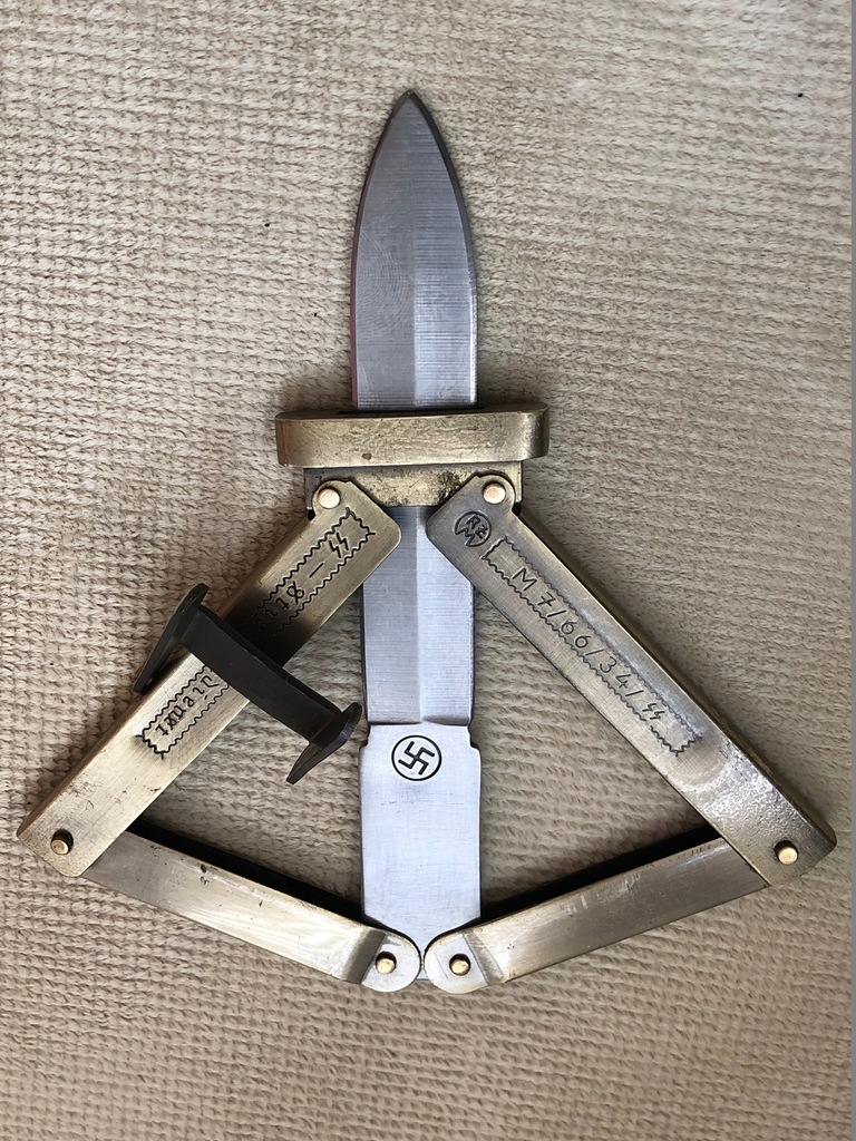 NIEMIECKI NÓŻ/BAGNET SPADOCHRONIARZY WAFFEN SS