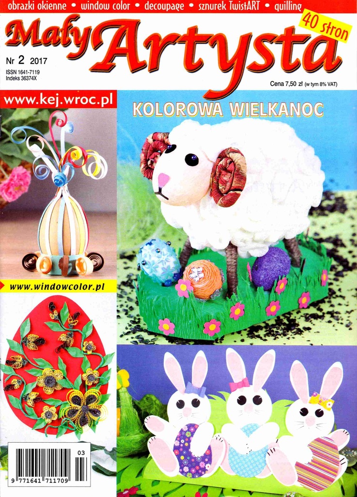 Mały Artysta nr 2/2017. Kolorowa Wielkanoc.