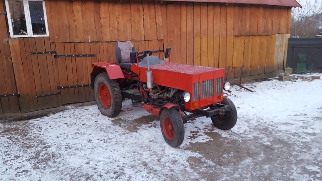 Ciągnik Traktor z silnikiem od Poloneza 7233094107